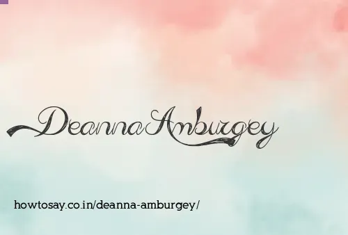Deanna Amburgey
