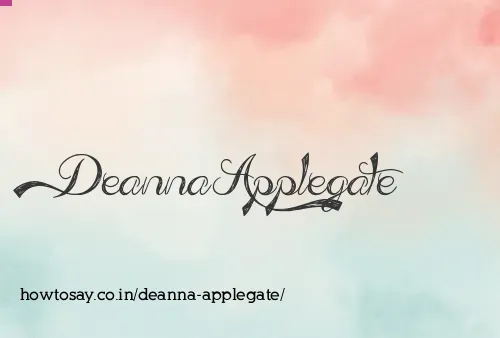 Deanna Applegate