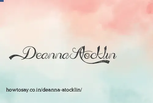Deanna Atocklin