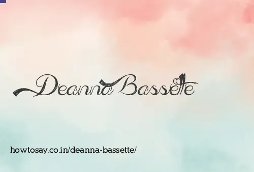 Deanna Bassette