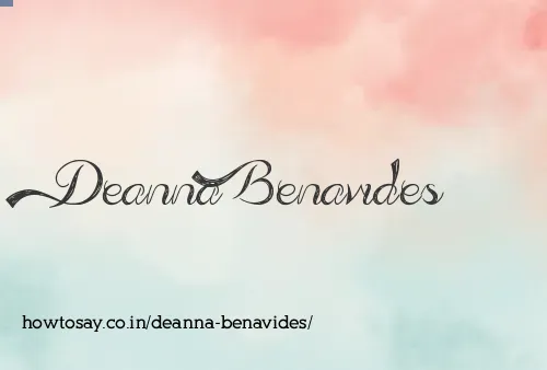 Deanna Benavides