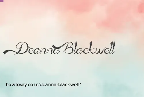 Deanna Blackwell