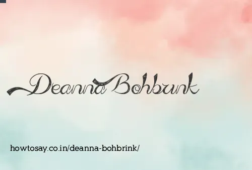 Deanna Bohbrink