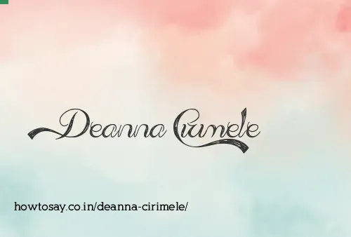 Deanna Cirimele
