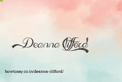 Deanna Clifford