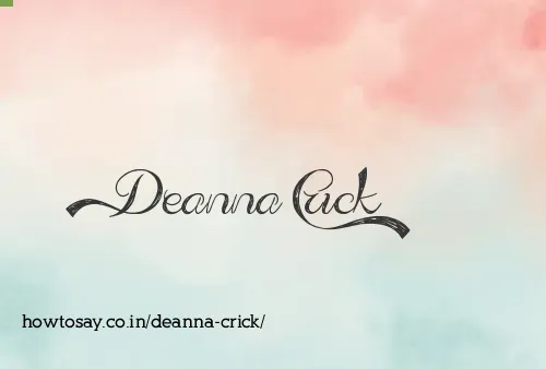 Deanna Crick