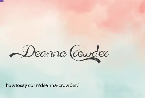Deanna Crowder