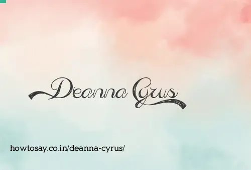 Deanna Cyrus