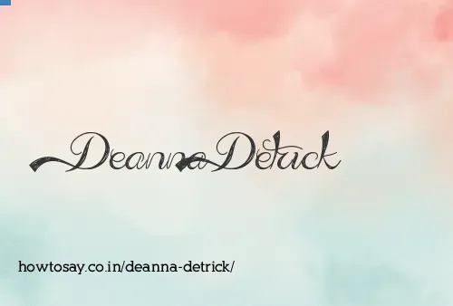 Deanna Detrick