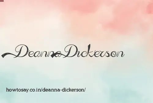 Deanna Dickerson