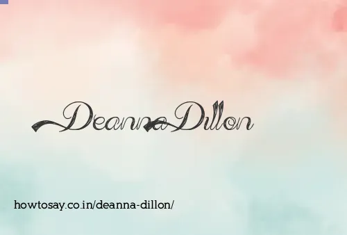 Deanna Dillon