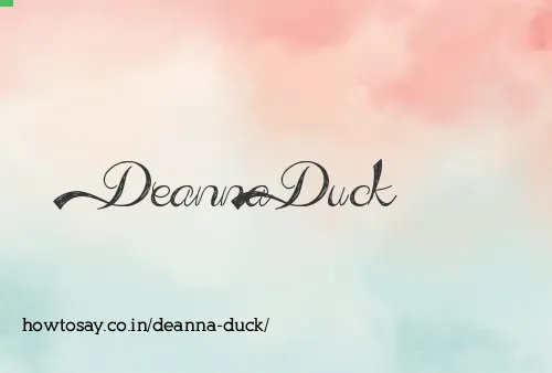 Deanna Duck