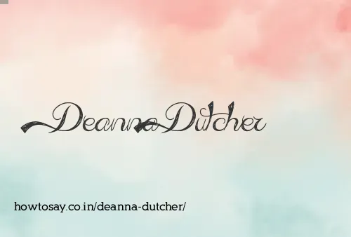 Deanna Dutcher