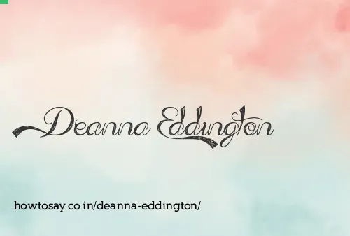 Deanna Eddington