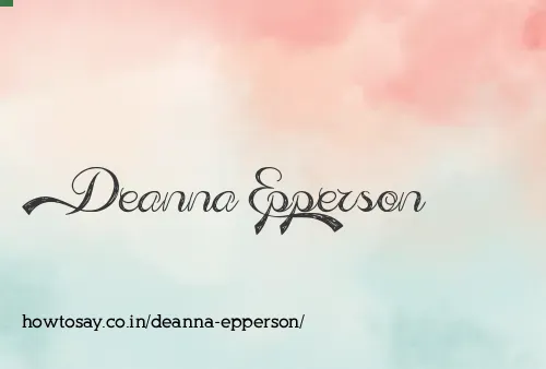 Deanna Epperson