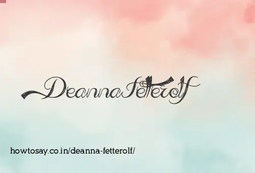 Deanna Fetterolf