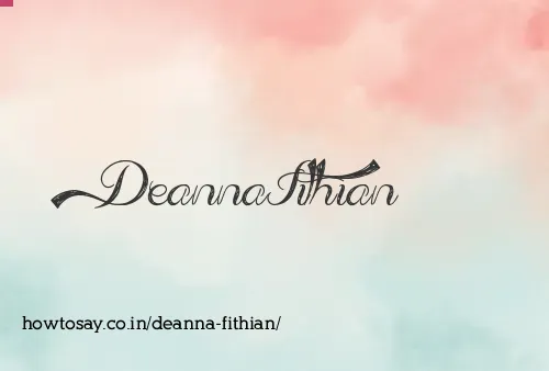 Deanna Fithian