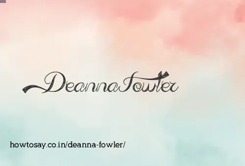 Deanna Fowler