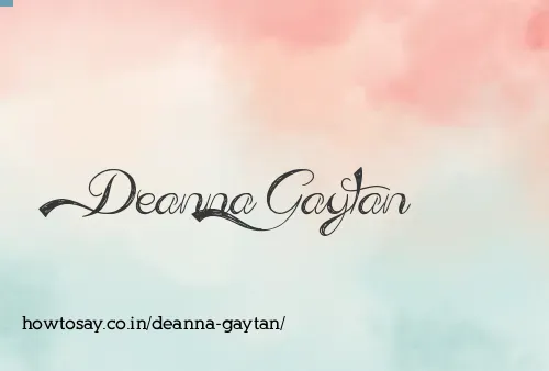 Deanna Gaytan
