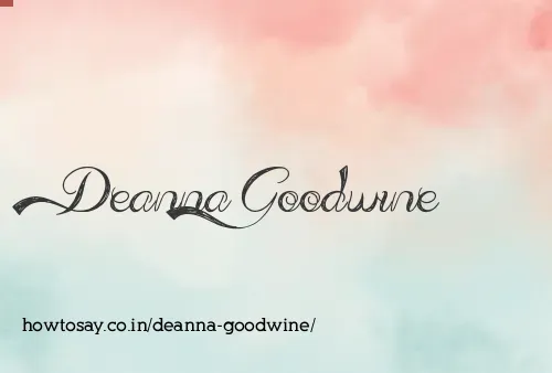 Deanna Goodwine