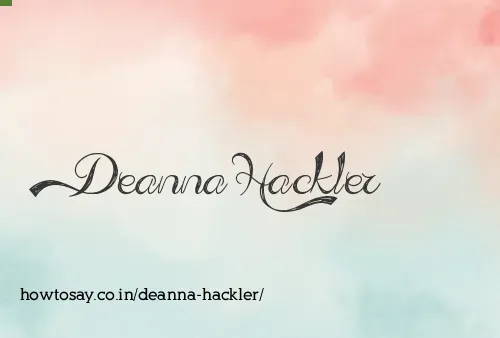 Deanna Hackler