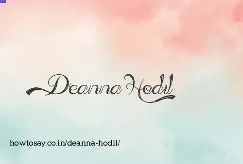 Deanna Hodil