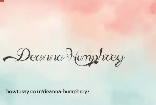 Deanna Humphrey