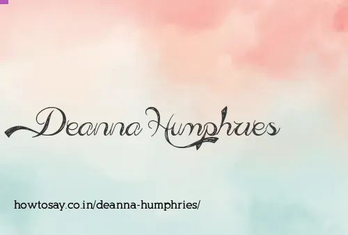 Deanna Humphries