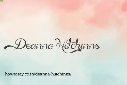 Deanna Hutchinns