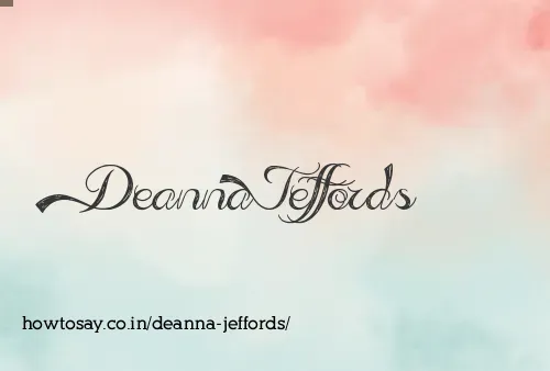 Deanna Jeffords