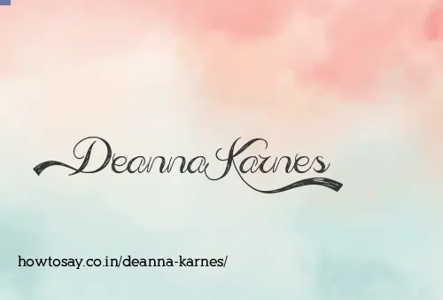Deanna Karnes
