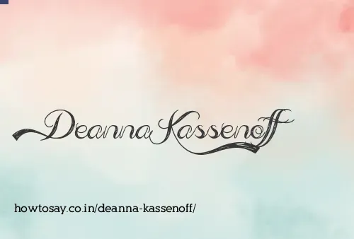 Deanna Kassenoff
