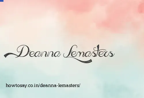 Deanna Lemasters