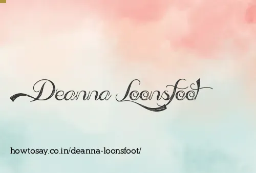Deanna Loonsfoot