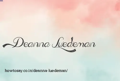 Deanna Luedeman