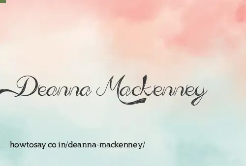 Deanna Mackenney