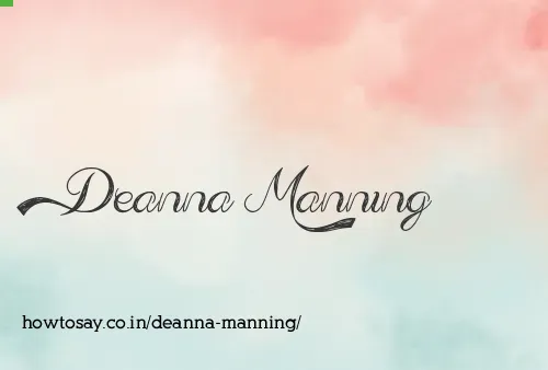 Deanna Manning