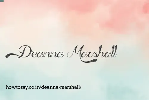 Deanna Marshall