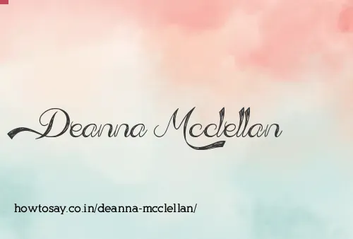 Deanna Mcclellan