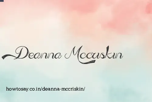 Deanna Mccriskin