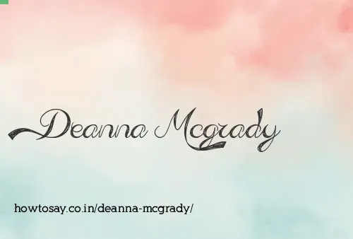 Deanna Mcgrady