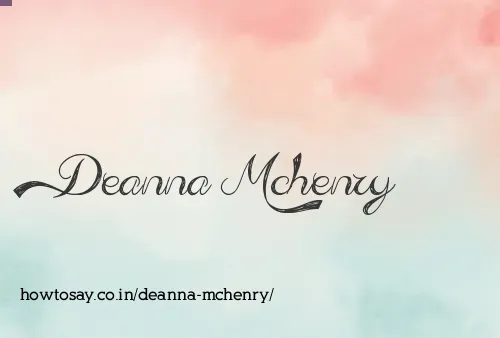 Deanna Mchenry