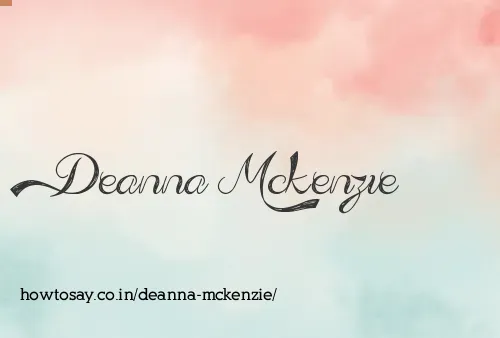 Deanna Mckenzie