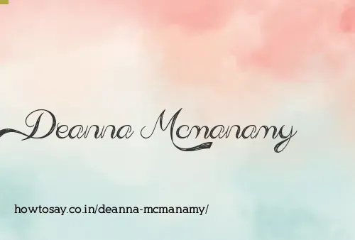 Deanna Mcmanamy