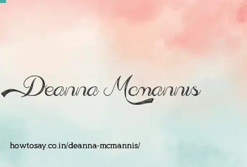Deanna Mcmannis