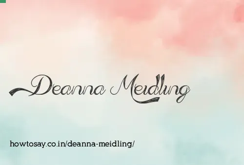 Deanna Meidling