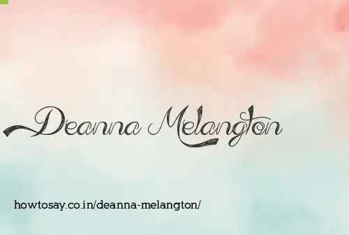 Deanna Melangton