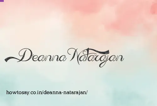 Deanna Natarajan