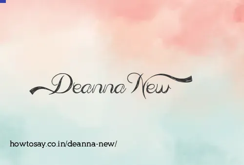 Deanna New