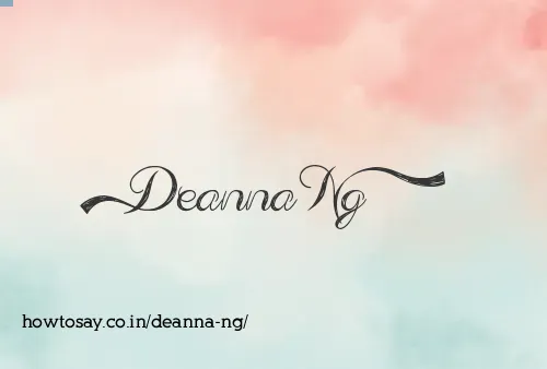 Deanna Ng